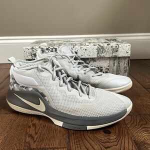 LeBron Witness II Pure Platinum/White-Cool Grey Size 13